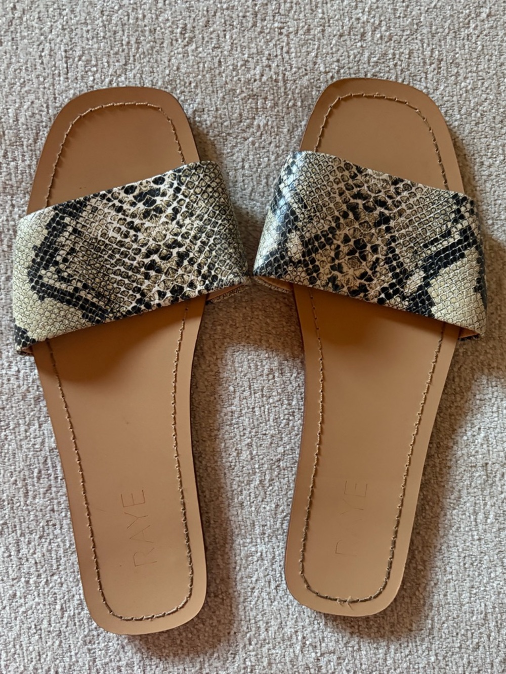 RAYE Houston Sandal in Natural